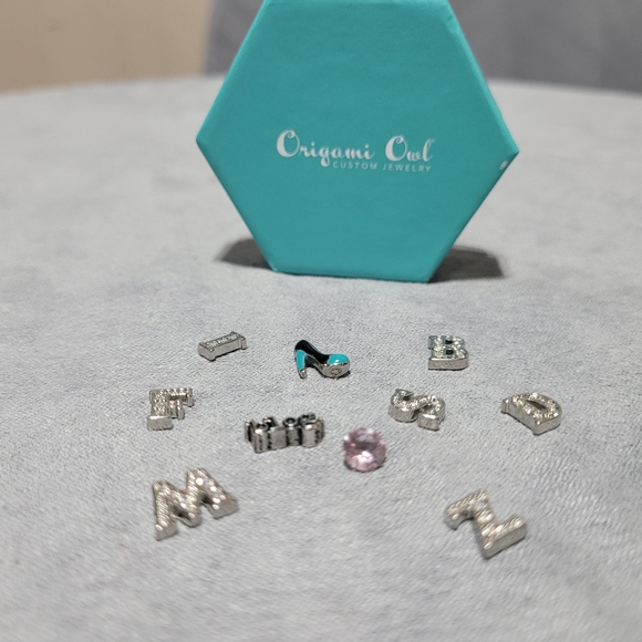 Jewelry Origami Owl Custom Jewelry Charms Set Poshmark